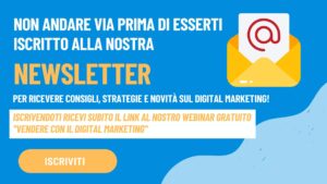iscriviti alla newsletter